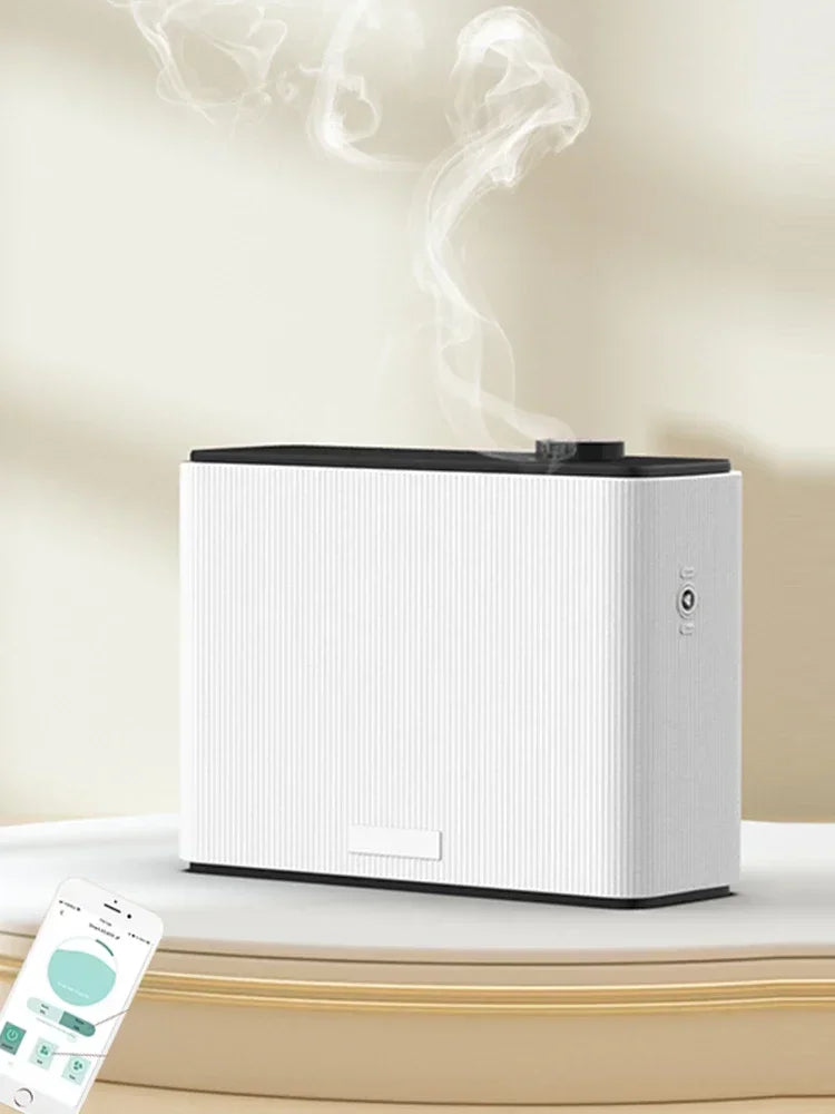 1000ML Fragrance Diffuser WIFI Bluetooth Smart Scent Air Machine For Home Hotel Spa HVAC Aroma Diffuser Cover Up to 4000m³ Black