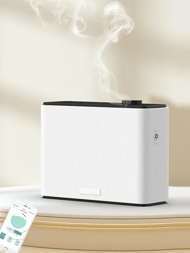 1000ML Fragrance Diffuser WIFI Bluetooth Smart Scent Air Machine For Home Hotel Spa HVAC Aroma Diffuser Cover Up to 4000m³ Black