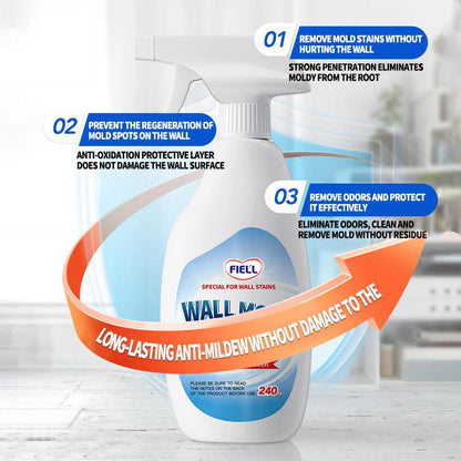 Highly Effective Mould Removal Spray 240ml Multifunctional Anti Mold Agent For White Walls