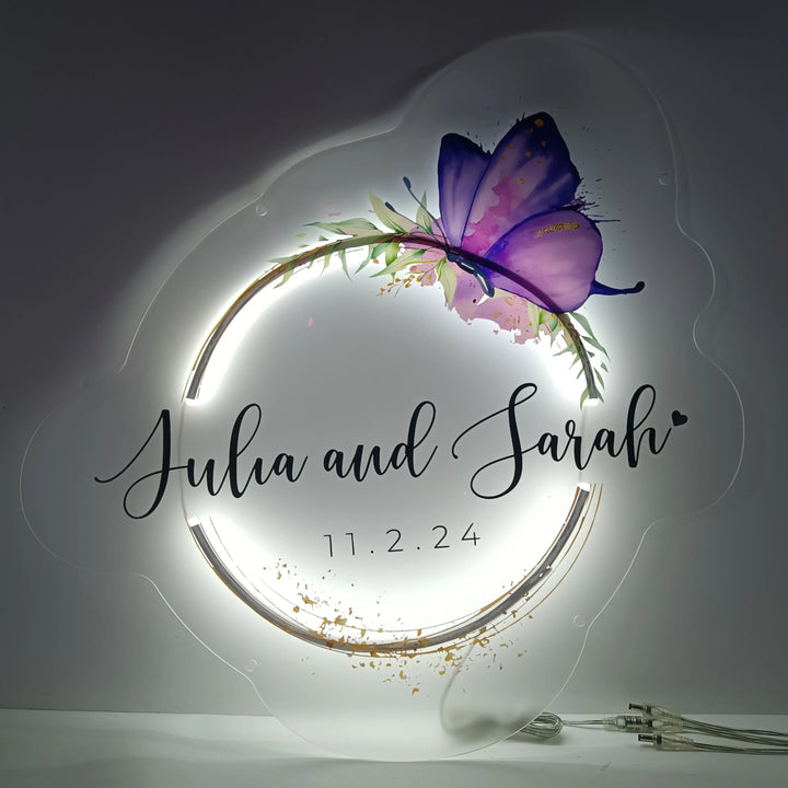 Custom Business Logo 3D Beauty Nails Hair Studio Acrylic Signs 3D Backlit Signs Custom Company Name LED Neon Light Acrylic signs